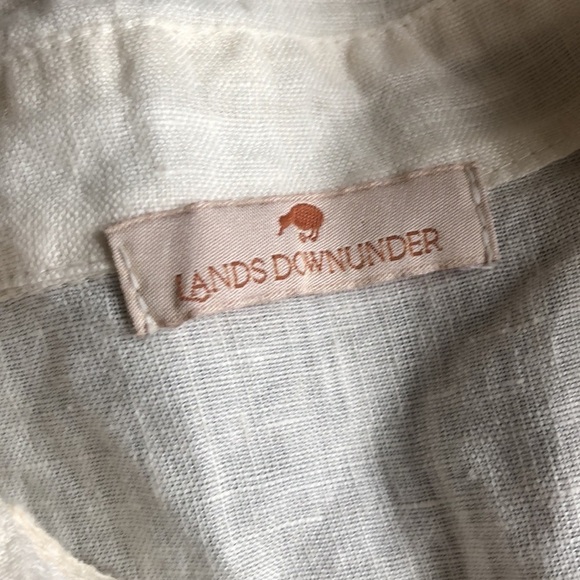 Lands Downunder Coastal Beach Linen Cardigan - Picture 9 of 13